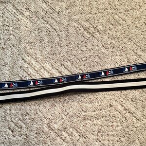 Janie & Jack S/2 Belts Sailboat Design and the Black & White Stripe size 6-8